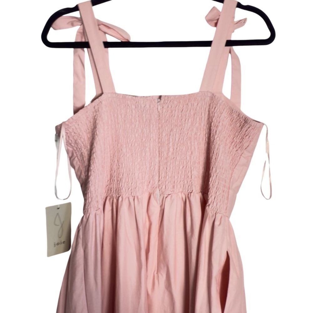 New Joie Woman’s Pink Floral Midi Summer Dress Size XL - Picture 8 of 13
